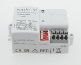 Czujnik ruchu i zmierzchu mikrofalowy ID-0053