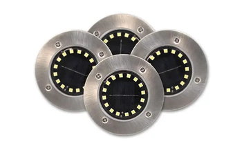 Lampa LED solarna 16xSMD wbijana ogrodowa - 4 szt.