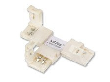 Łącznik kątowy CONNECTOR CLICK do taśm LED line® 8mm 2 pin typ T