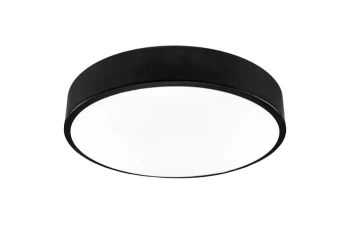 Plafon lampa LED Houston okrągła 24W 230V 4000K - czarna