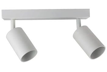 Kinkiet lampa z dwoma ruchomymi punktami GU10 SPOTI biała