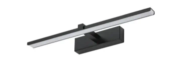 Lampa nad lustro 40cm czarna 8W