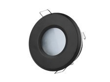 Oprawa sufitowa LED line® wodoodporna okrągła odlew czarna