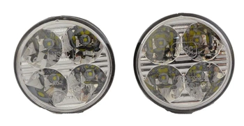 Światła do jazdy dziennej samochodowe okrągłe NSSC DRL 510HP