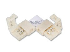 Łącznik kątowy CONNECTOR CLICK do taśm LED line® 8mm 2 pin typ L