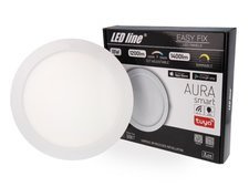 Panel LED line® Easy Fix AURA smart 18W 1200-1400lm 2800-6500K ściemnialny z możliwością regulacji temperatury barwowej