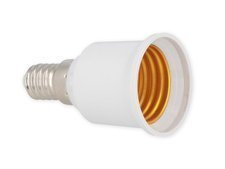 Przejściówka żarówki (adapter) E14 > E27