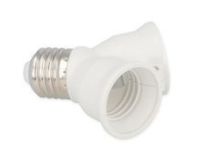 Przejściówka żarówki (adapter) E27 > 2xE27