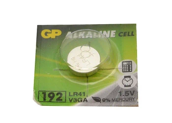 BATERIA GP zegarkowa 192F AG3 LR41 ALKALICZNA 1,5V- 1 szt.