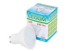 Żarówka LED GU10 220-240V 3W 240lm 3000K biała ciepła