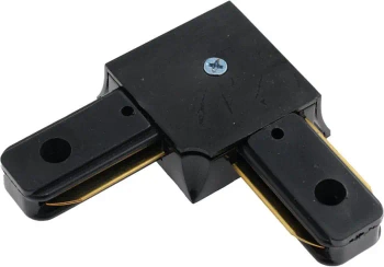 Łącznik do szynoprzewodów 1f jednofazowych kątowy - czarny