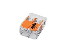 Złączka WAGO 2-torowa linka/drut do przewodu o średnicy 0,14-4 mm2