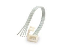Złączka CLICK pojedyncza do taśm LED RGB wodoodpornych 10mm + przewód
