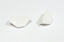 Zaślepka 1 sztuka do profilu narożnego Lumines typ C biała