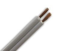 Przewód SMYp do montażu taśm LED biały SMYP2X0,5-W