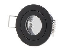 Oprawa wodoodporna MR11 okrągła czarna