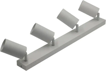 Kinkiet lampa z czteroma ruchomymi punktami GU10 QUALIS IV biała