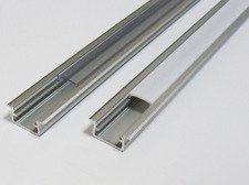 Profil wpuszczany srebrny anodowany typ B 1 metr