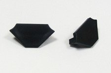 Zaślepka 1 sztuka do profilu narożnego Lumines typ C czarna