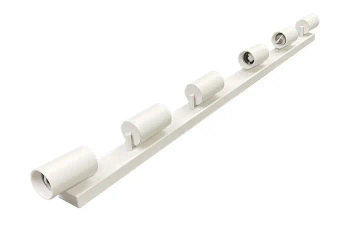 Kinkiet lampa z sześcioma ruchomymi punktami GU10 QUALIS VI biała