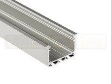 Profil wpuszczany srebrny anodowany typ INSO 1 metr
