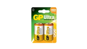 BATERIA GP LR20 R20 ULTRA ALKALINE 1,5V - 2 szt.