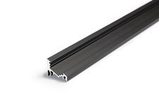 Profil narożny do taśm LED Corner10 BC/UX czarny 1 metr