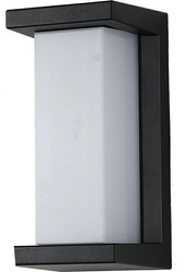 Kinkiet, lampa ogrodowa, elewacyjna HYDRA 1 x E27 IP54 - czarny