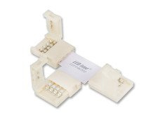 Łącznik kątowy CONNECTOR CLICK do taśm LED line® 10mm 4 pin typ T