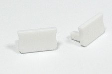 Zaślepka 1 sztuka do profilu nawierzchniowego Lumines typ A biała