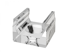 Uchwyt 1 sztuka do profilu SLIM Lumines typ X transparentny